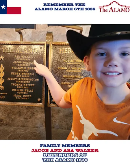 Heroes of the Alamo Asa and Jacob Walker