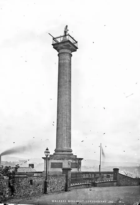 8th Great Grandfather - Dr. George Governor of LondonDerry Walker Monument