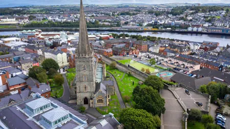 Buried Derry Cathedral
