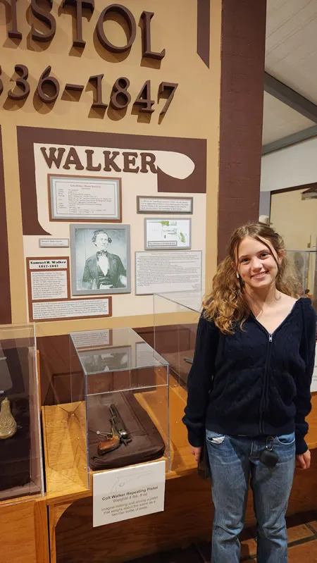 Julia w Great Cousin Sam Walker
