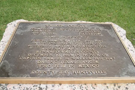 Walker County - TEXAS HISTORICAL MARKERS